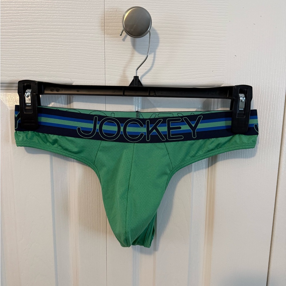 Jockey Men's Green Thong